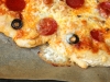 Peperonipizza med mozzarella