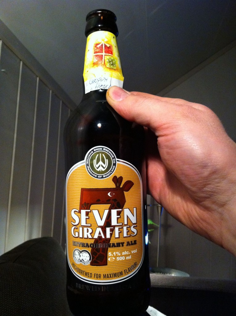 Seven giraffes extraordinary ale Seven Giraffes Extraordinary Ale