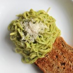 Kremet avokado-pasta
