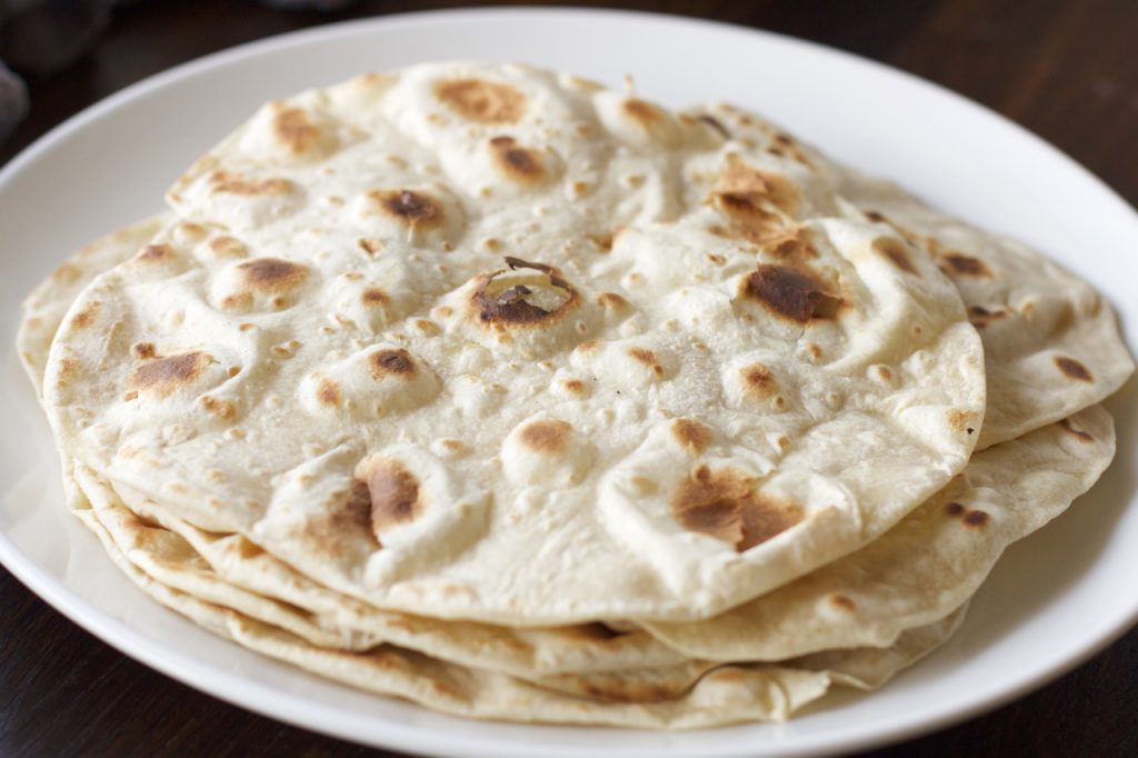 Hjemmelagde hvetetortillas
