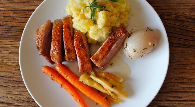 Andebryst sous vide