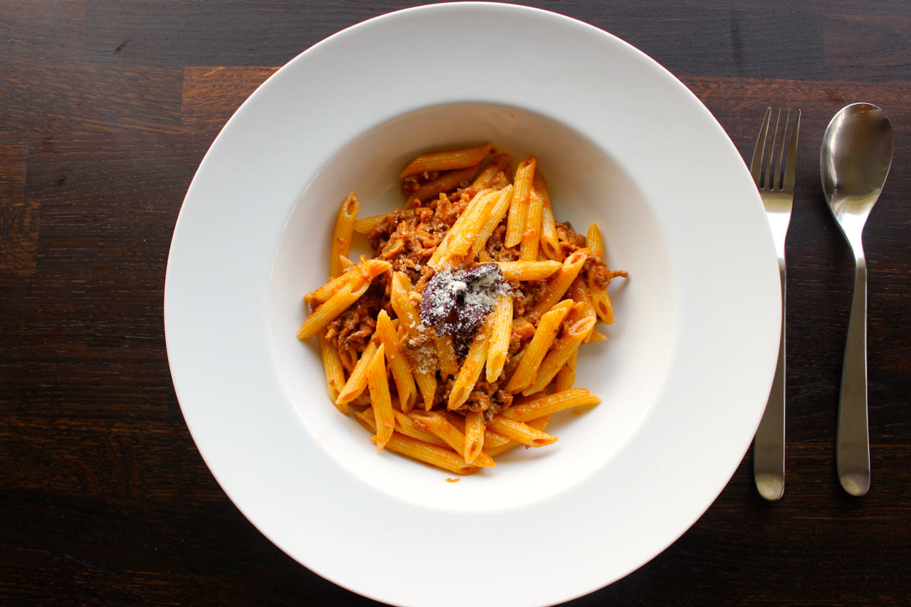 Gazpacho pasta