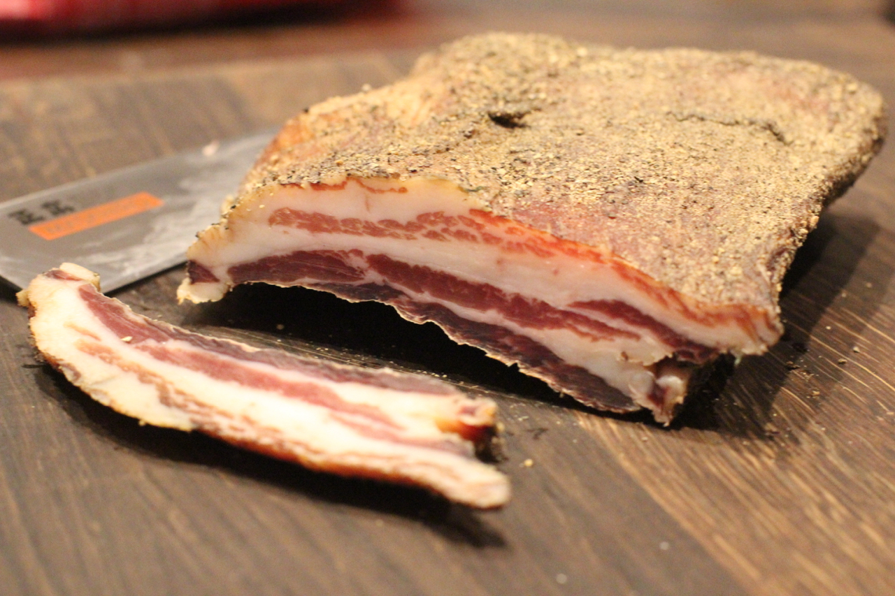 Hjemmelaget panchetta