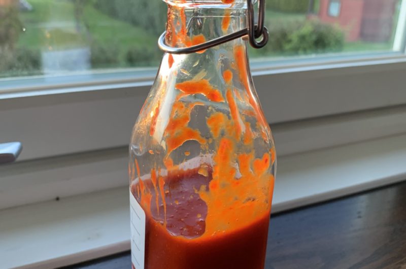 Hjemmelaget hotsauce